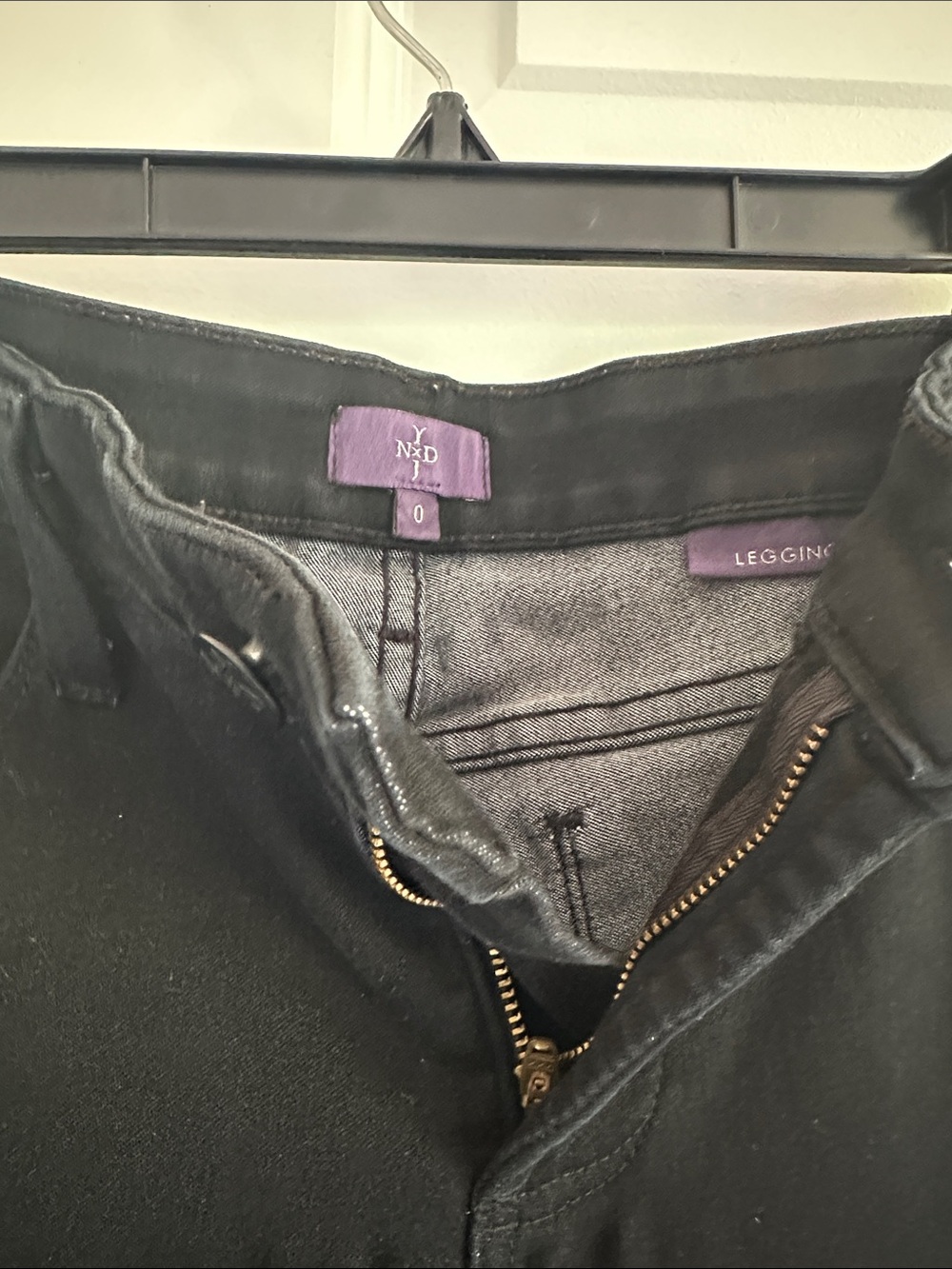 Black Women’s Slim Jeans - Classic Black Denim - Picture 2 of 6